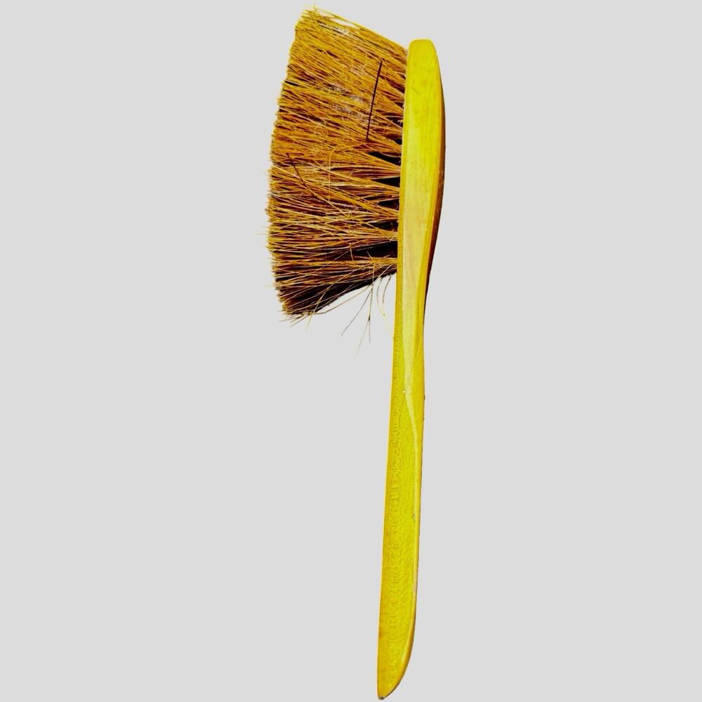 VTG Patented Wood Boar Bristle Clothes Brush Shoehorn USA